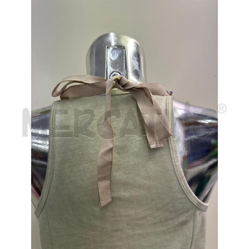 CANOTTA DONNA TWIN SET VERDE SFUMATOPROFILO CORALLI | Mercatino dell'Usato Molfetta 3