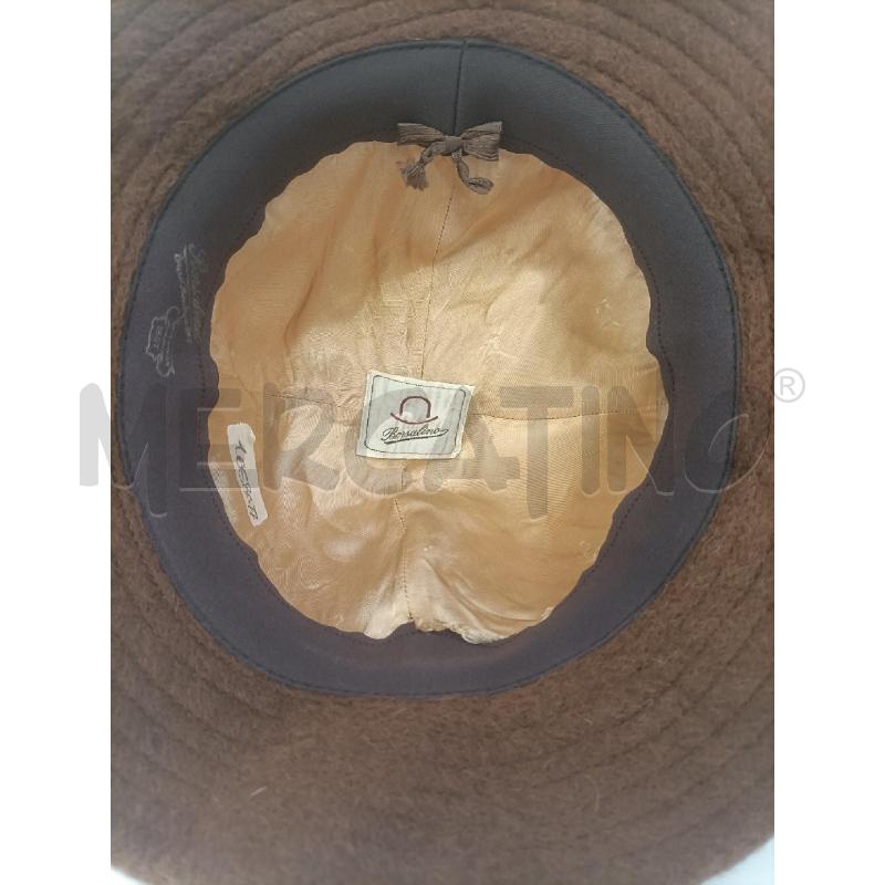 CAPPELLO DONNA BORSALINO MARRONE | Mercatino dell'Usato Molfetta 3