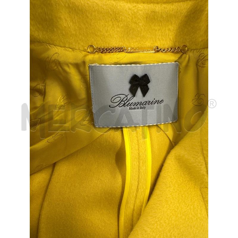 CAPPOTTO DONNA BLUMARINE GIALLO | Mercatino dell'Usato Molfetta 4