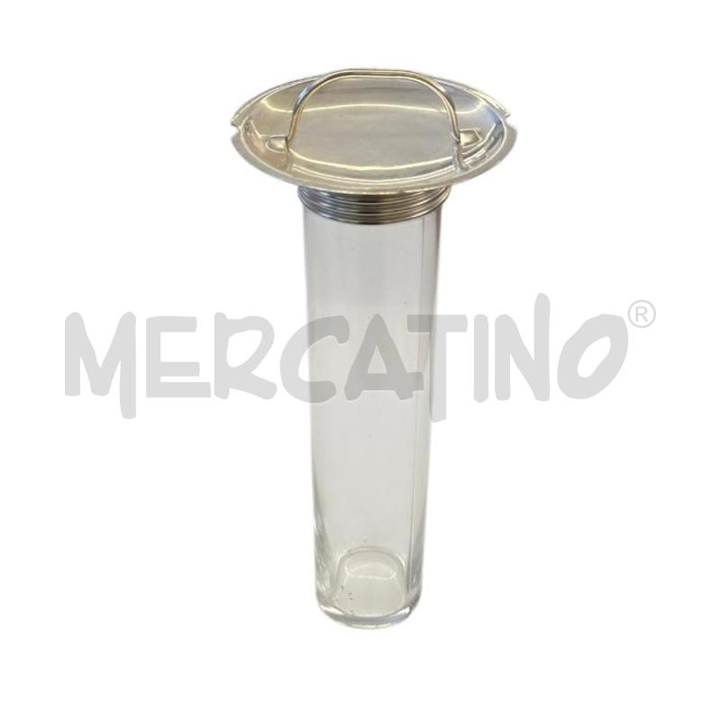 CARAFFA CRISTALLO MOLATA COLLO ARG DRGM D'EPOCA  | Mercatino dell'Usato Molfetta 3