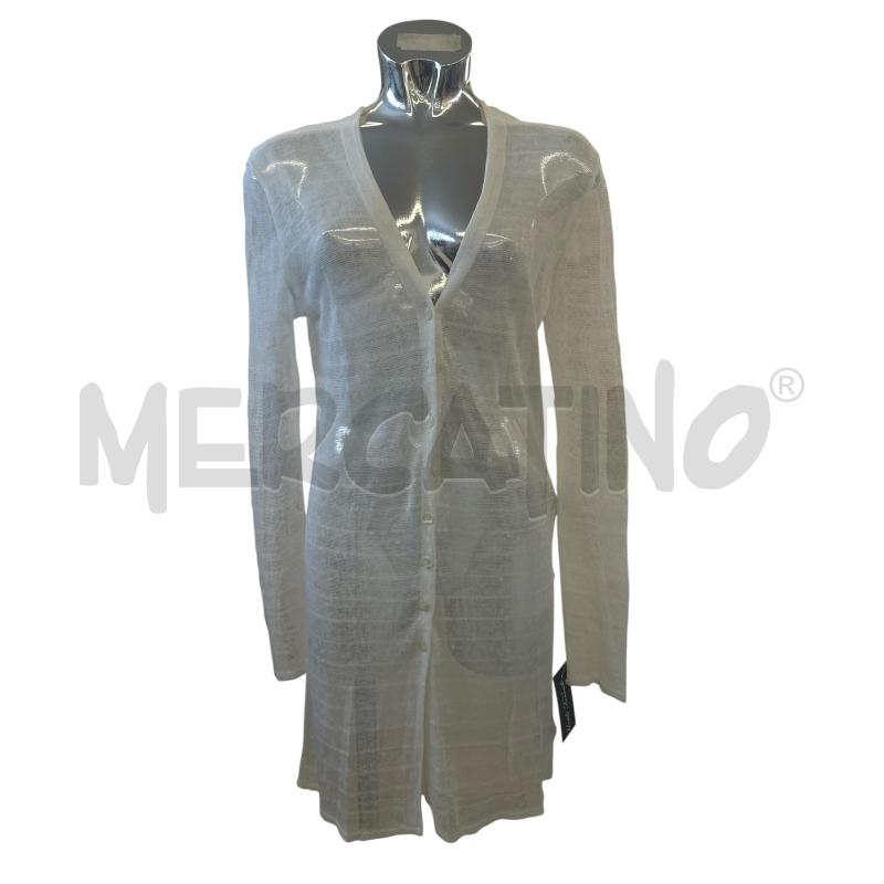 CARDIGAN DONNA MAX&CO BIANCO LUNGO | Mercatino dell'Usato Molfetta 1