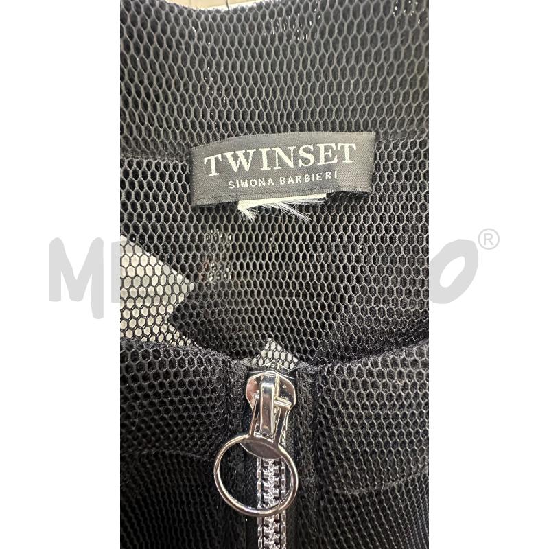 CARDIGAN DONNA TWINSET NERO RETINATO | Mercatino dell'Usato Molfetta 3