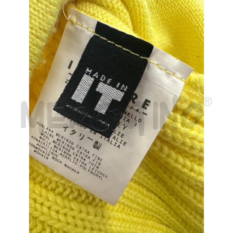 CARDIGAN DONNA VERSACE JEANS COTURE GIALLO CROP | Mercatino dell'Usato Molfetta 5