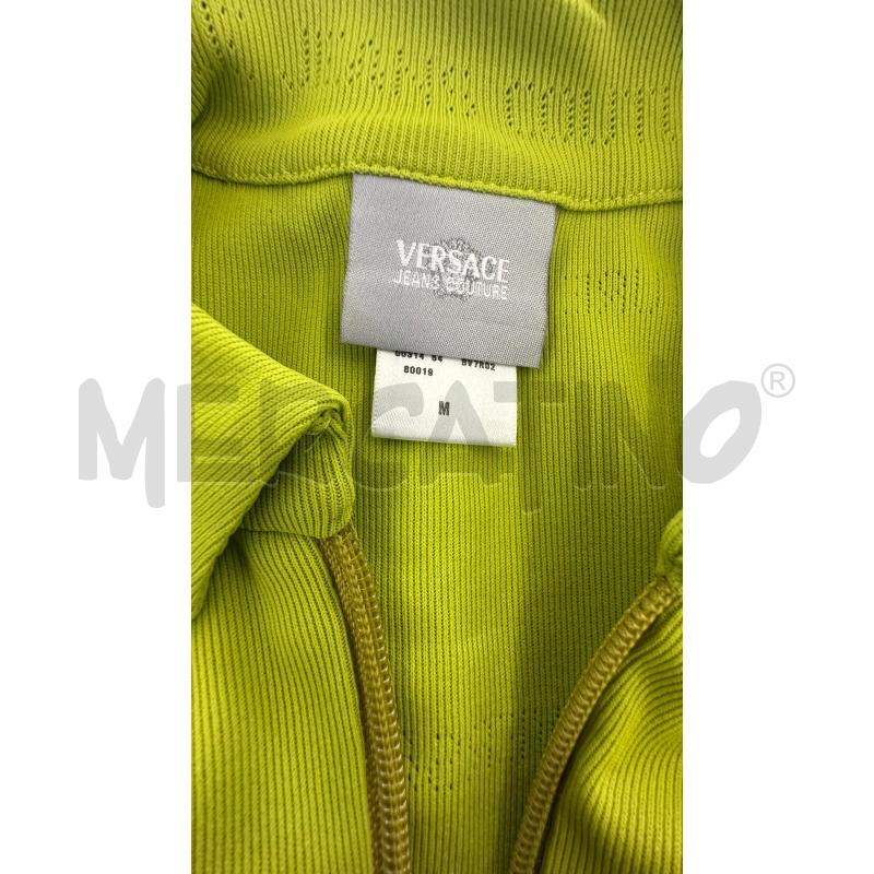 CARDIGAN DONNA VERSACE JEANS COTURE VERDE MELA | Mercatino dell'Usato Molfetta 4