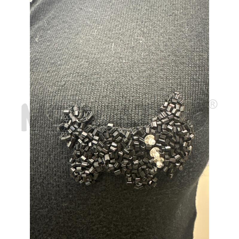 CARDIGAN E TSHIRT DONNA ANNA MOLINARI NERO E BIANCO | Mercatino dell'Usato Molfetta 2