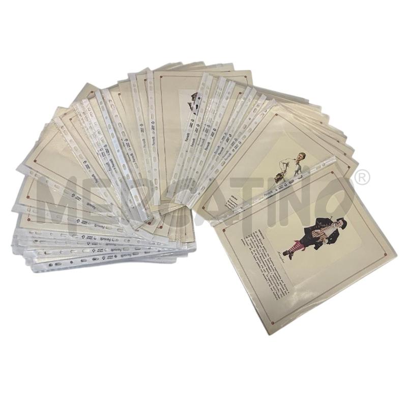 CARTOLINE LE MASCHERE DELLA COMMEDIA DELL' ARTE 42 PZ | Mercatino dell'Usato Molfetta 1