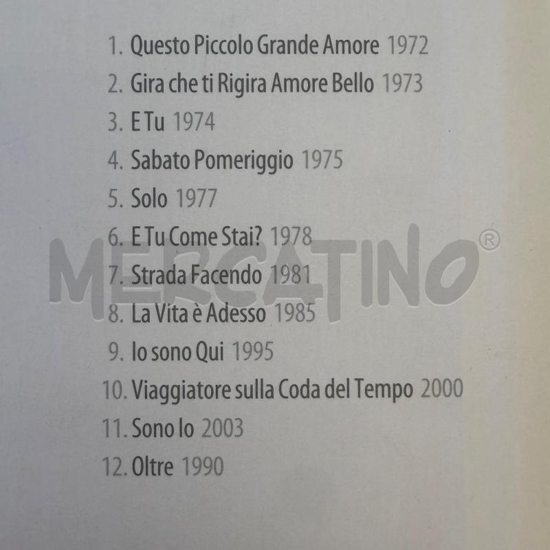CD COFANETTO 12 CD BAGLIONI DAL 1975 AL 2003 | Mercatino dell'Usato Molfetta 4