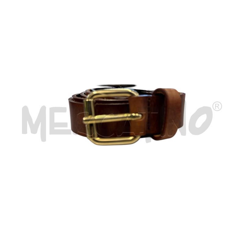 CINTURA DONNA ELISABETTA FRANCHI BEIGE CUOIO FIBBIA DORATO | Mercatino dell'Usato Molfetta 1