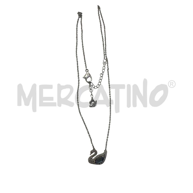 COLLANA SWAROVSKI CIGNO DANZANTE BLU | Mercatino dell'Usato Molfetta 2