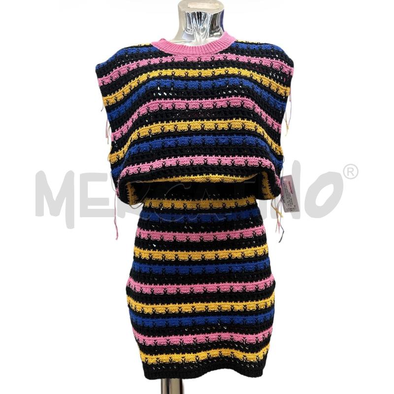 COMPLETO DONNA AKEP NERO GIALLO ROSA BLU ELETTRICO | Mercatino dell'Usato Molfetta 1
