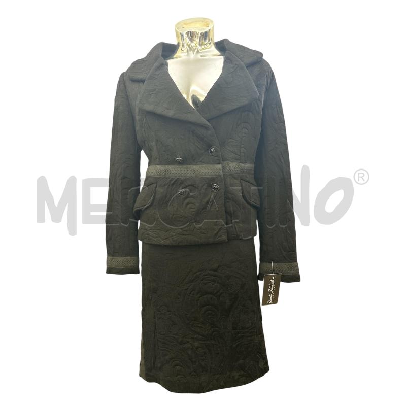 COMPLETO DONNA CLASS ROBERTO CAVALLI NERO  DOPPIOPETTO | Mercatino dell'Usato Molfetta 1