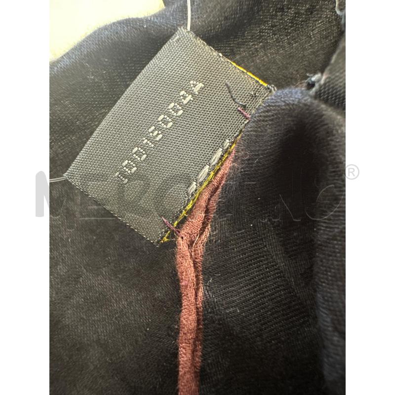 FOULARD FENDI NERO PROFILO BORDEAUX | Mercatino dell'Usato Molfetta 4