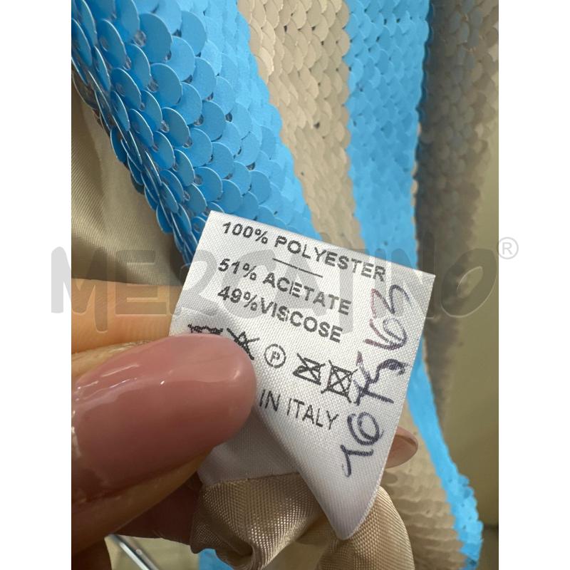 GIACCA DONNA 5 PROGRESS PALETTE CELESTE E ARGENTO | Mercatino dell'Usato Molfetta 3