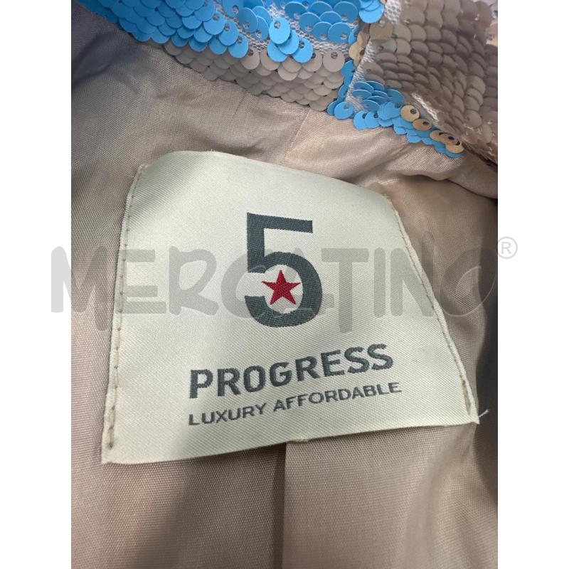 GIACCA DONNA 5 PROGRESS PALETTE CELESTE E ARGENTO | Mercatino dell'Usato Molfetta 4