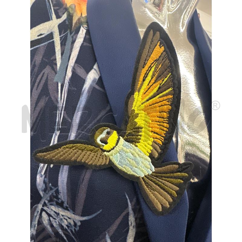 GIACCA DONNA ATOS LOMBARDINI BLU FANTASIA COLIBRI | Mercatino dell'Usato Molfetta 2