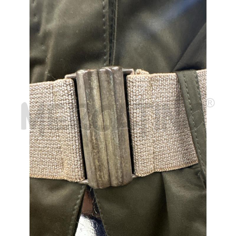 GIACCA DONNA ATOS LOMBARDINI MARRONE CINTURA BEIGE | Mercatino dell'Usato Molfetta 2