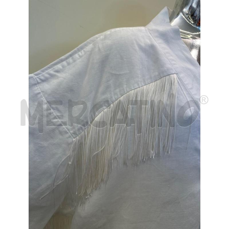 GIACCA DONNA EENA MIRO BIANCO BOTTONI DIAMANTI | Mercatino dell'Usato Molfetta 3