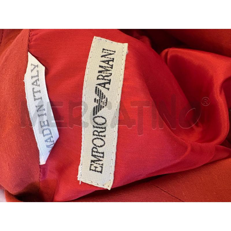 GIACCA DONNA EMPORIO ARMANI RUGGINE | Mercatino dell'Usato Molfetta 3