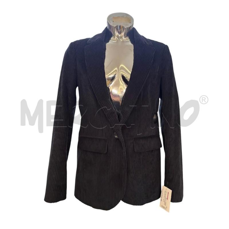 GIACCA DONNA HAPPY25 VELLUTO BLU | Mercatino dell'Usato Molfetta 1