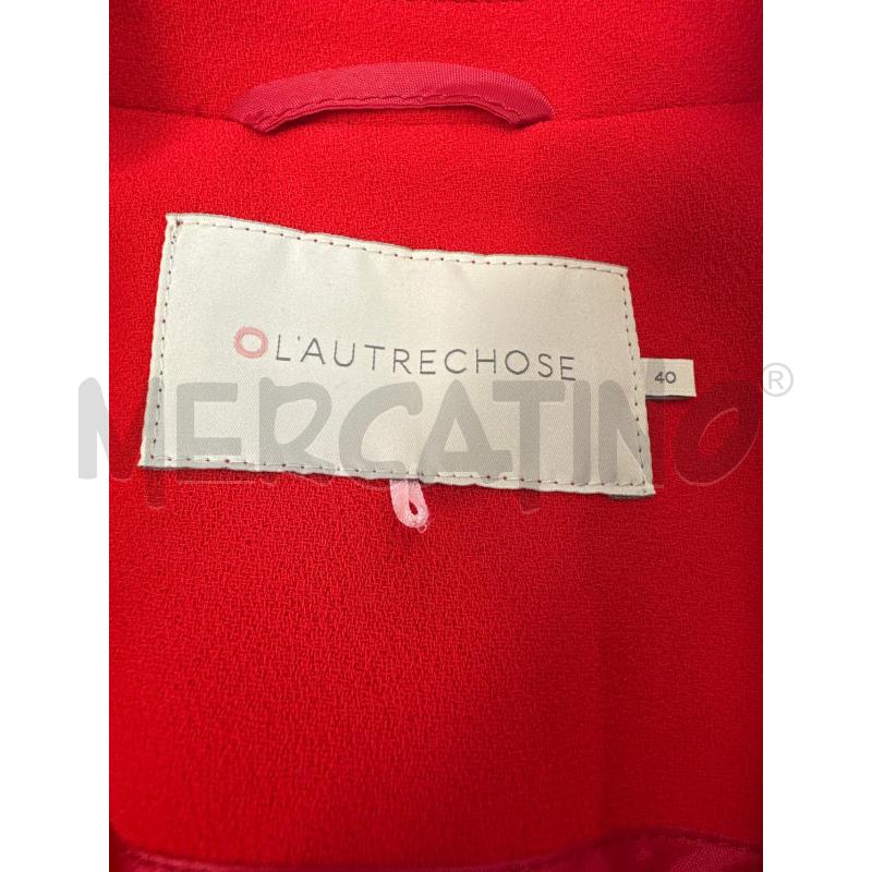 GIACCA DONNA L'AUTRE CHOSE ROSSO | Mercatino dell'Usato Molfetta 4