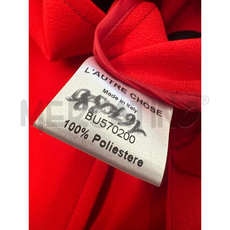 GIACCA DONNA L'AUTRE CHOSE ROSSO | Mercatino dell'Usato Molfetta 5