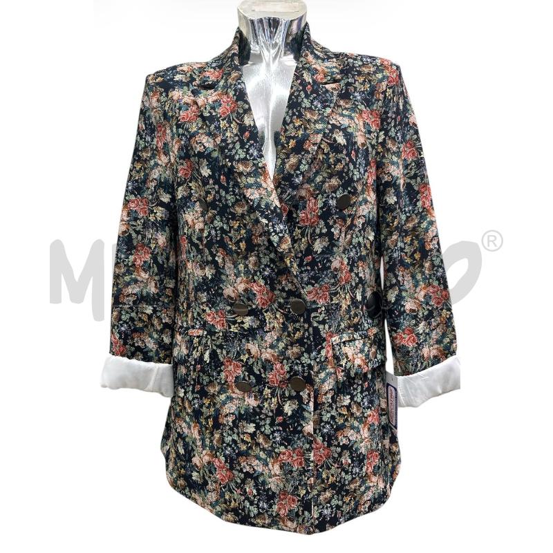 GIACCA DONNA SOUVENIR BROCCATO FANTASIA FIORI | Mercatino dell'Usato Molfetta 1