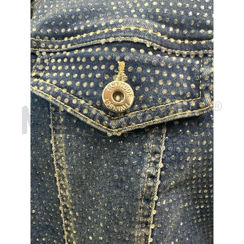 GIACCA DONNA TWINSET ACTITUDE DENIM STRASS | Mercatino dell'Usato Molfetta 2