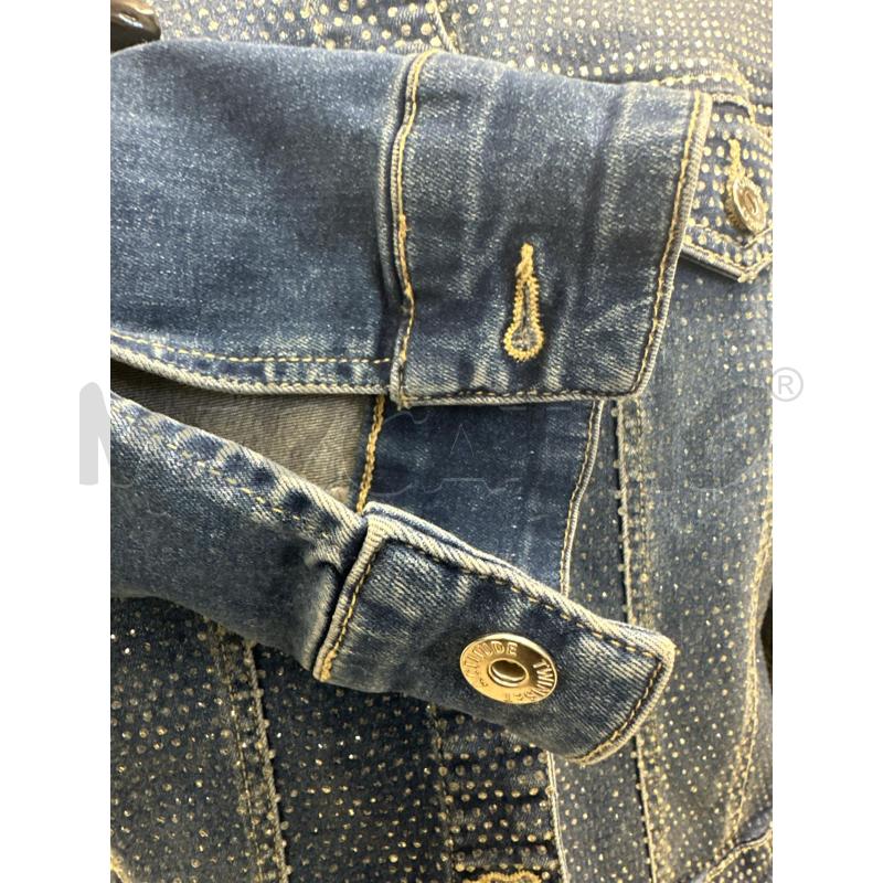 GIACCA DONNA TWINSET ACTITUDE DENIM STRASS | Mercatino dell'Usato Molfetta 3