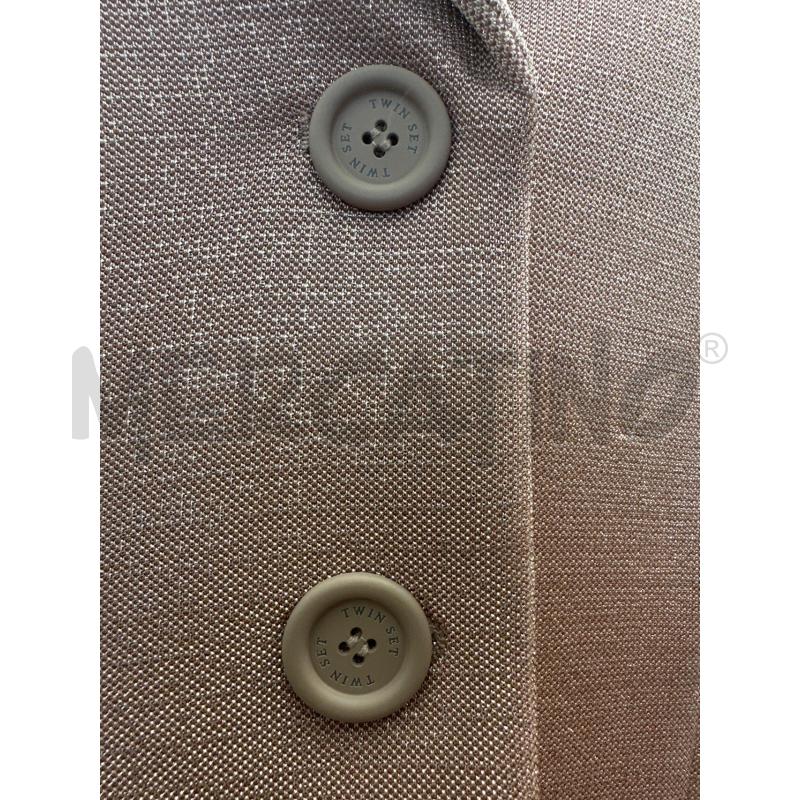 GIACCA DONNA TWINSET ROSA LAMINATO | Mercatino dell'Usato Molfetta 2