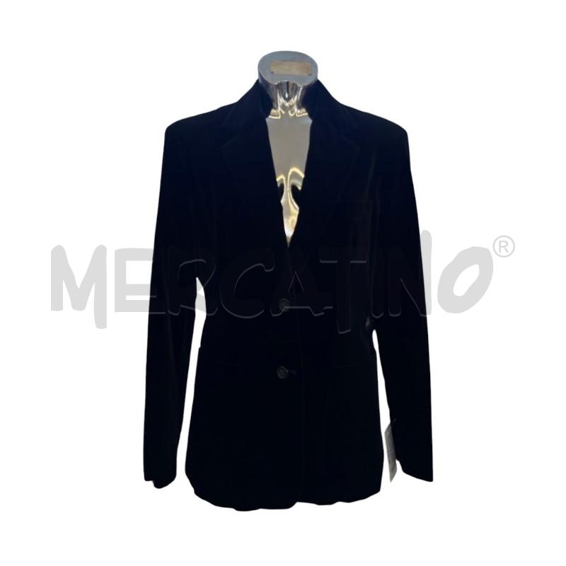 GIACCA DONNA WEEKEND MAX MARA VELLURO NERO | Mercatino dell'Usato Molfetta 1