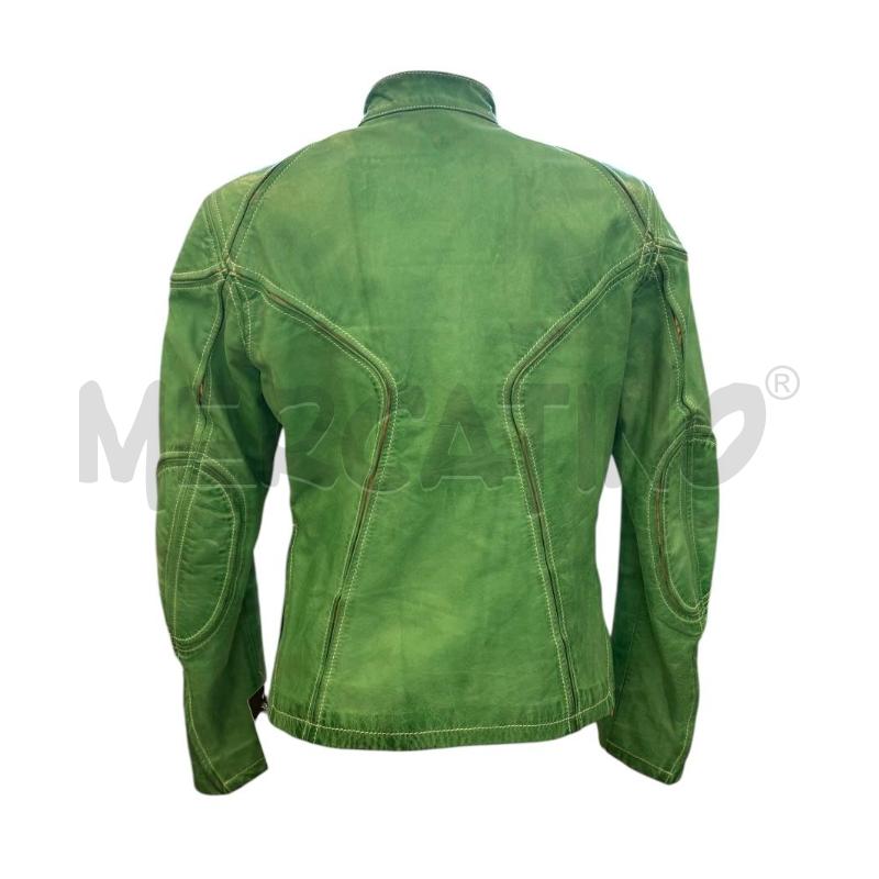 GIACCA PELLE DONNA BELSTAFF VERDE  | Mercatino dell'Usato Molfetta 2