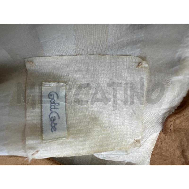 GIACCA PELLE DONNA GOLD CASE BEIGE | Mercatino dell'Usato Molfetta 5