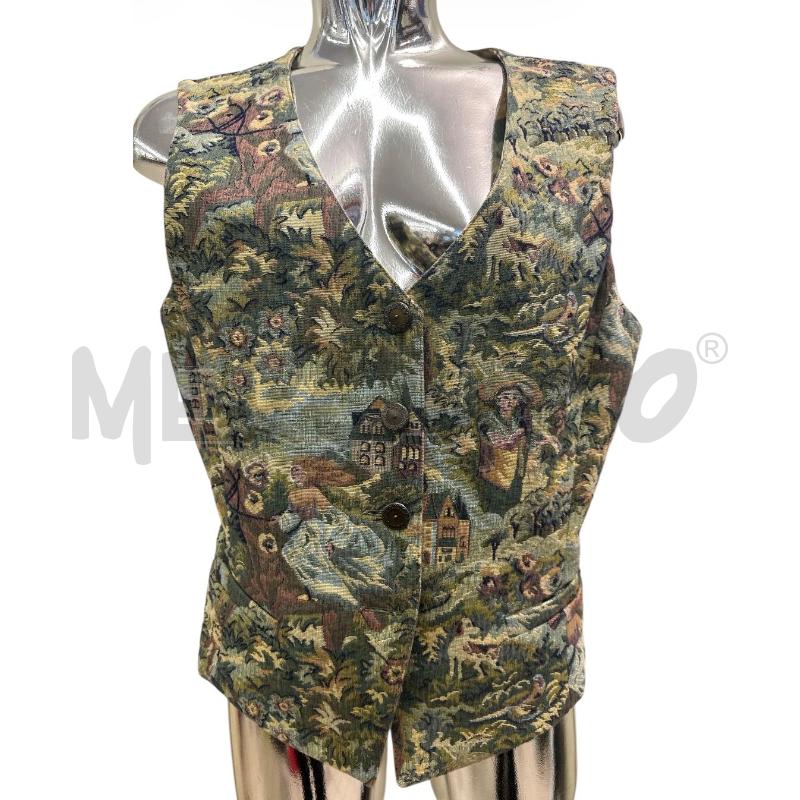 GILET DONNA SPORTMAX BROCCATO | Mercatino dell'Usato Molfetta 1