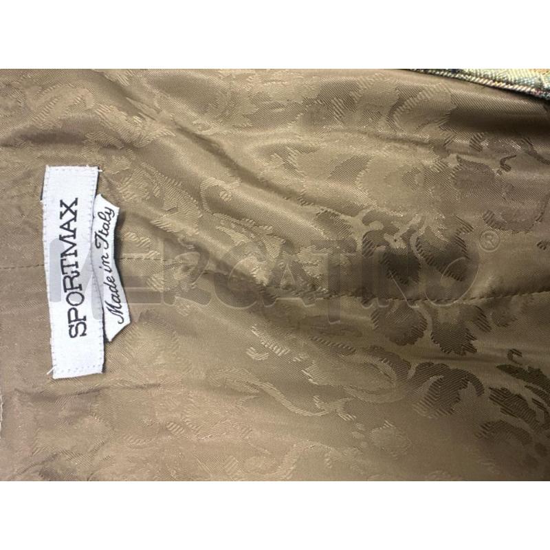 GILET DONNA SPORTMAX BROCCATO | Mercatino dell'Usato Molfetta 4
