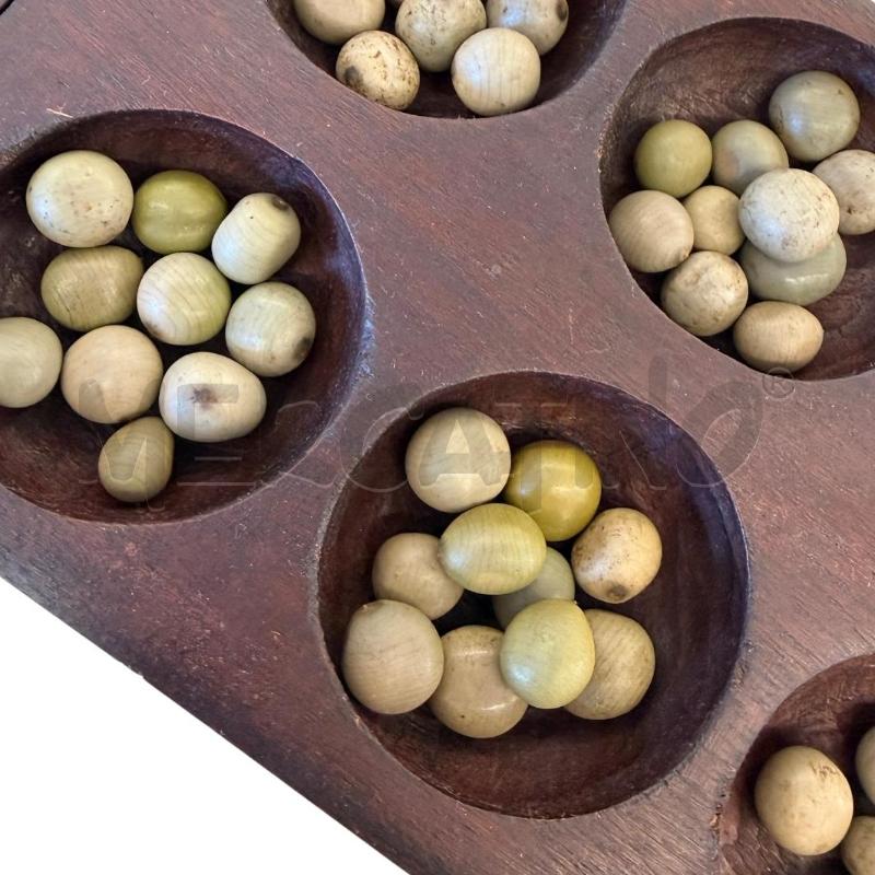 GIOCO ETNICO MANCALA LEGNOCON SEMI | Mercatino dell'Usato Molfetta 2