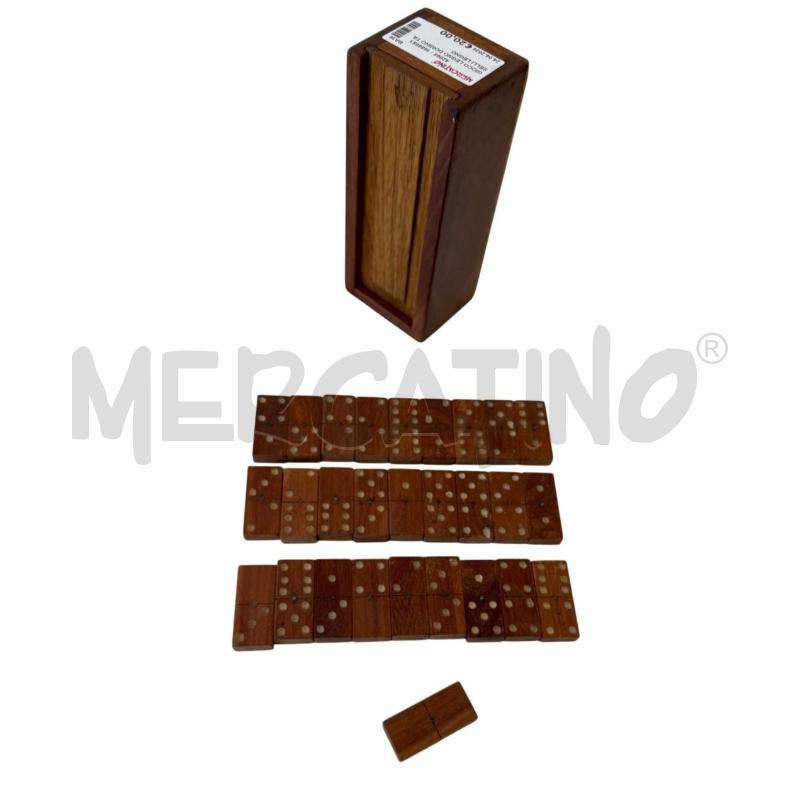 GIOCO LEGNO DOMINO TASELLI LEGNO | Mercatino dell'Usato Molfetta 2