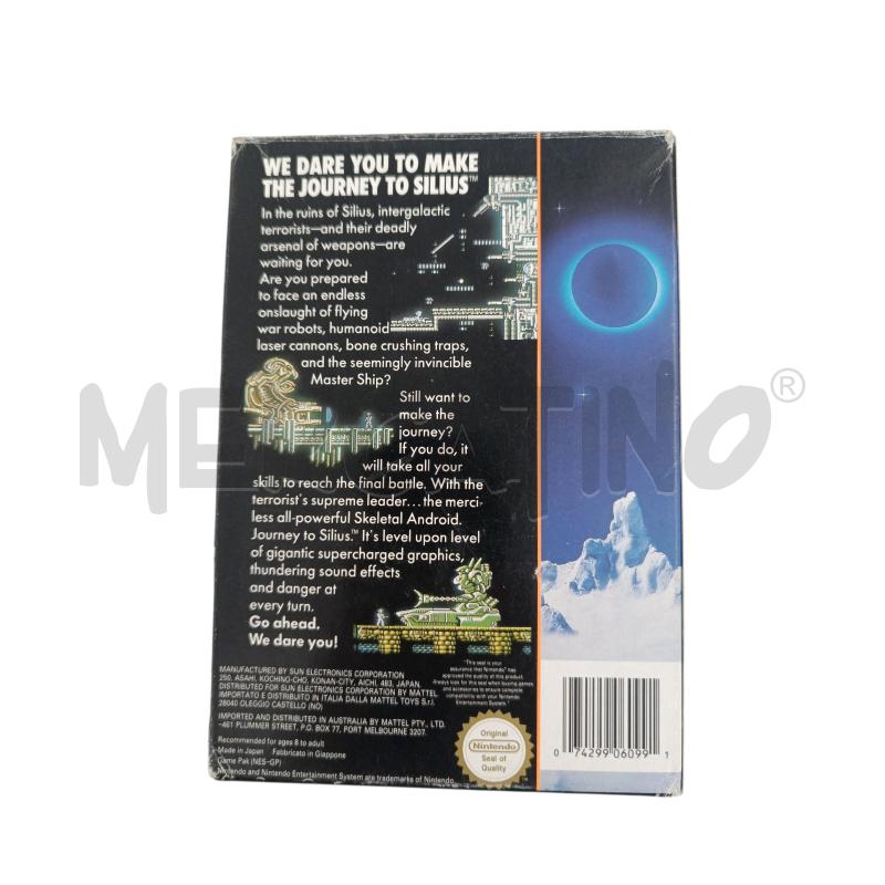 GIOCO NES JOURNEY TO SILIUS | Mercatino dell'Usato Molfetta 2