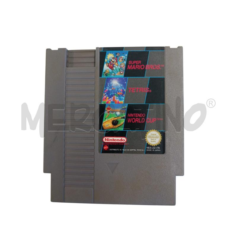 GIOCO NES SUPER MARIO BROS/TETRIS/WORLD CUP  | Mercatino dell'Usato Molfetta 1