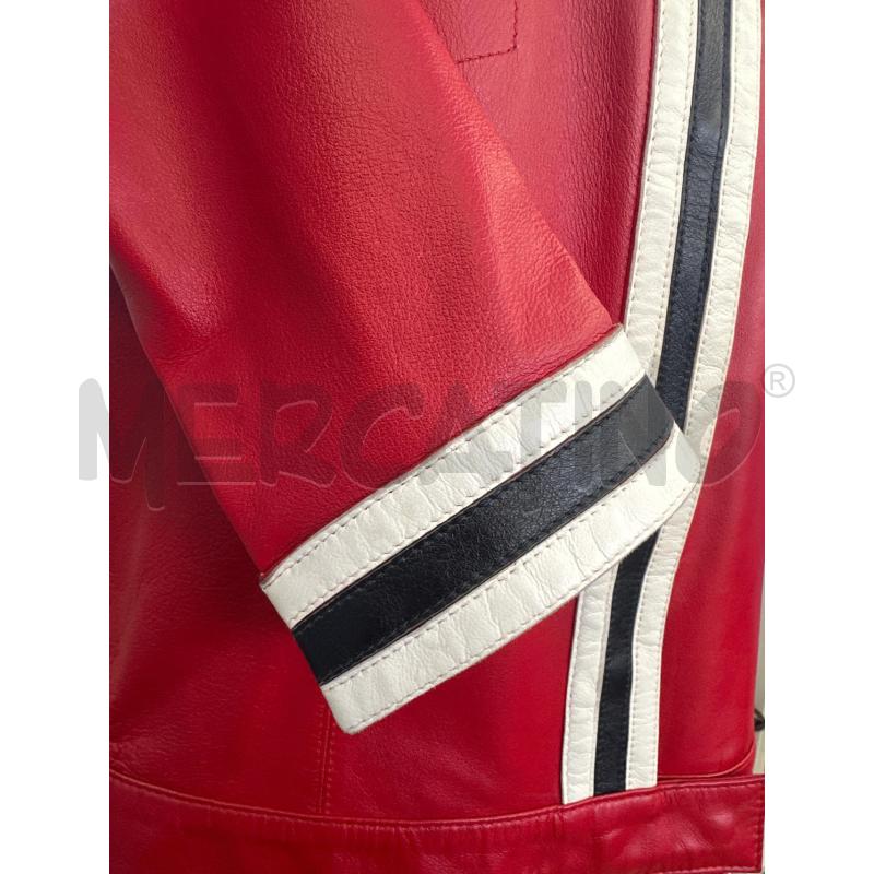 GIUBBINO DONNA BLUMARINE PELLE ROSSO | Mercatino dell'Usato Molfetta 3