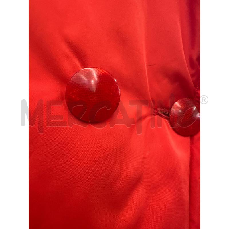 GIUBBINO DONNA BLUMARINE ROSSO DOPPIOPETTO | Mercatino dell'Usato Molfetta 2