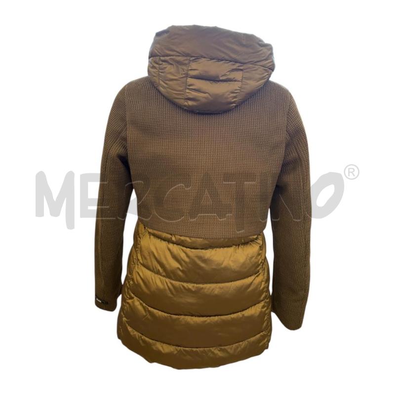 GIUBBOTTO DONNA RHUNIK VERDE BRONZATO TESSUTO | Mercatino dell'Usato Molfetta 2