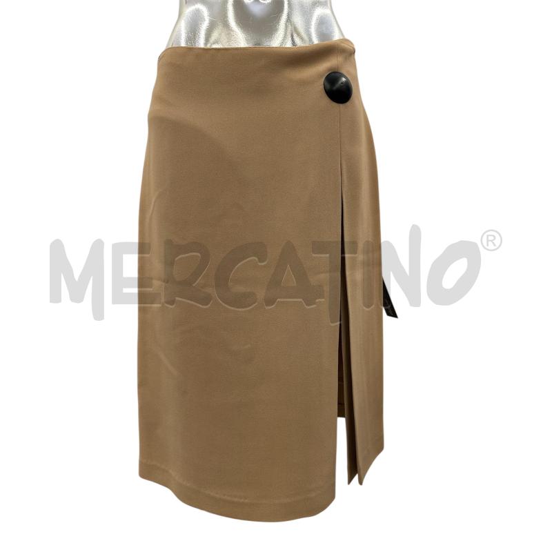 GONNA ANNA MOLINARI BEIGE SPACCO | Mercatino dell'Usato Molfetta 1