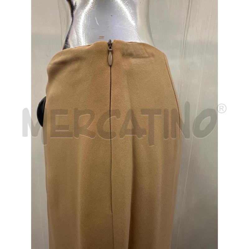GONNA ANNA MOLINARI BEIGE SPACCO | Mercatino dell'Usato Molfetta 2