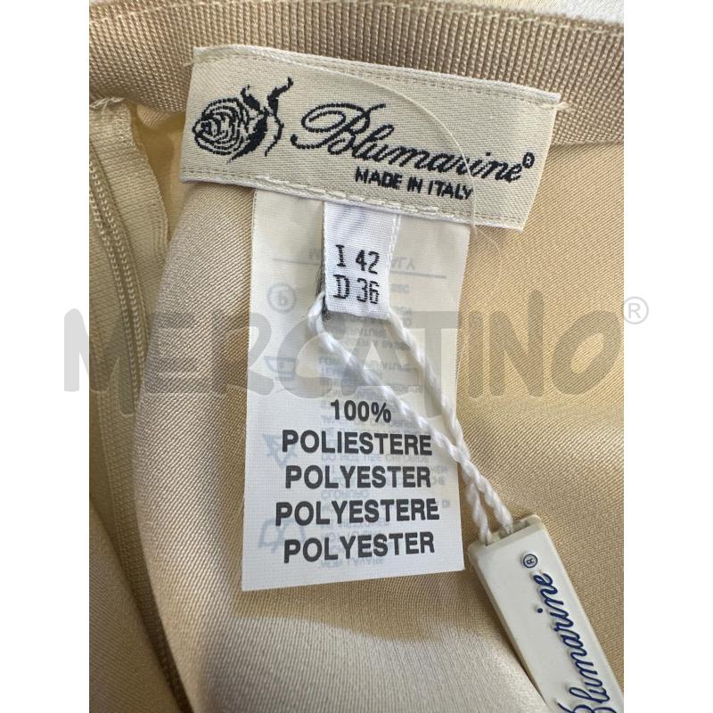 GONNA BLUMARINE CHAMPAGNE  | Mercatino dell'Usato Molfetta 4