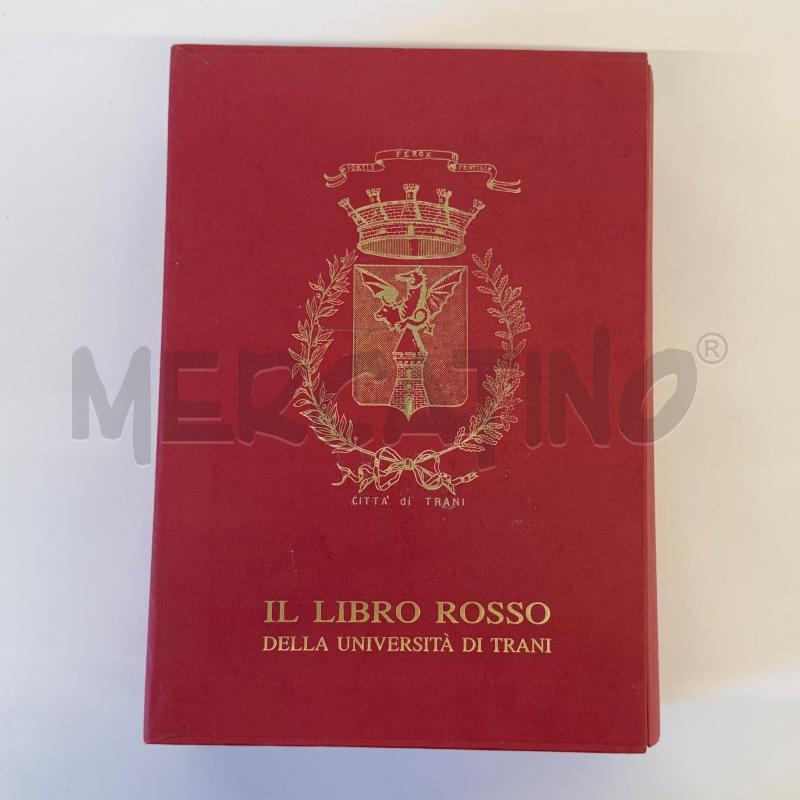 IL LIBRO ROSSO DELL UNIVERSITA DI TRANI  | Mercatino dell'Usato Molfetta 1