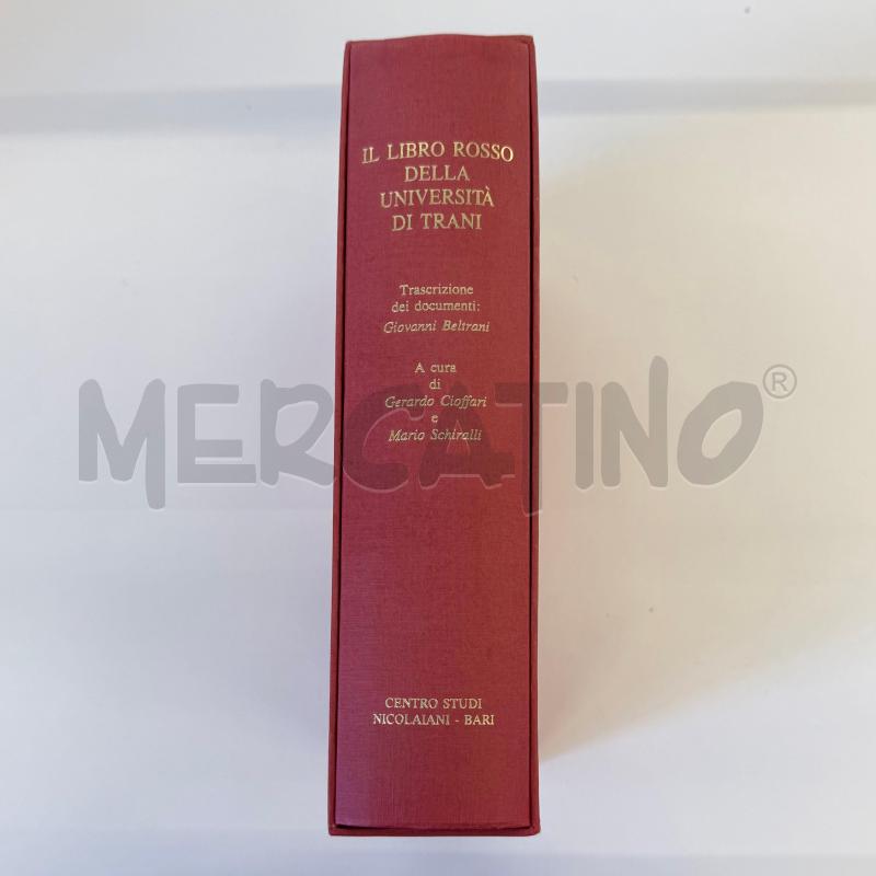 IL LIBRO ROSSO DELL UNIVERSITA DI TRANI  | Mercatino dell'Usato Molfetta 2
