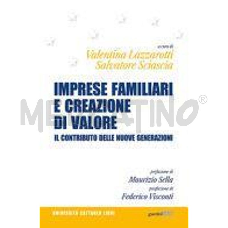IMPRESE FAMILIARI E CREAZIONE DI VALORE. IL CONTRI | Mercatino dell'Usato Molfetta 1
