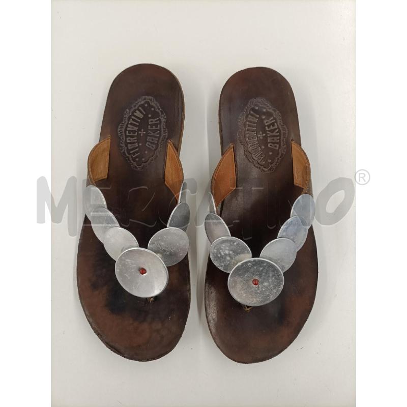 INFRADITO DONNA FIORENTINI+BAKER CUOIO CERCHI ALLUMINIO | Mercatino dell'Usato Molfetta 2