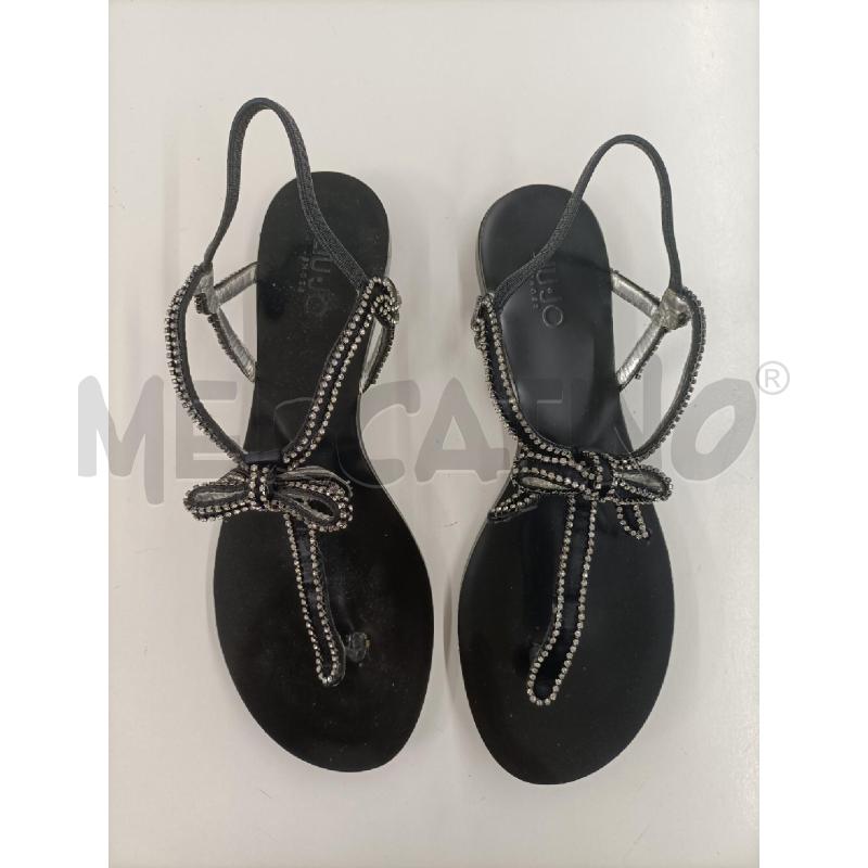 INFRADITO DONNA LIU JO NERO STRASS FIOCCHETTO | Mercatino dell'Usato Molfetta 2