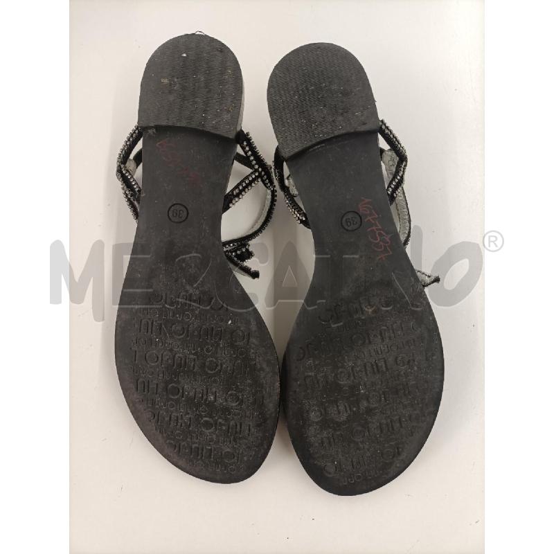 INFRADITO DONNA LIU JO NERO STRASS FIOCCHETTO | Mercatino dell'Usato Molfetta 3